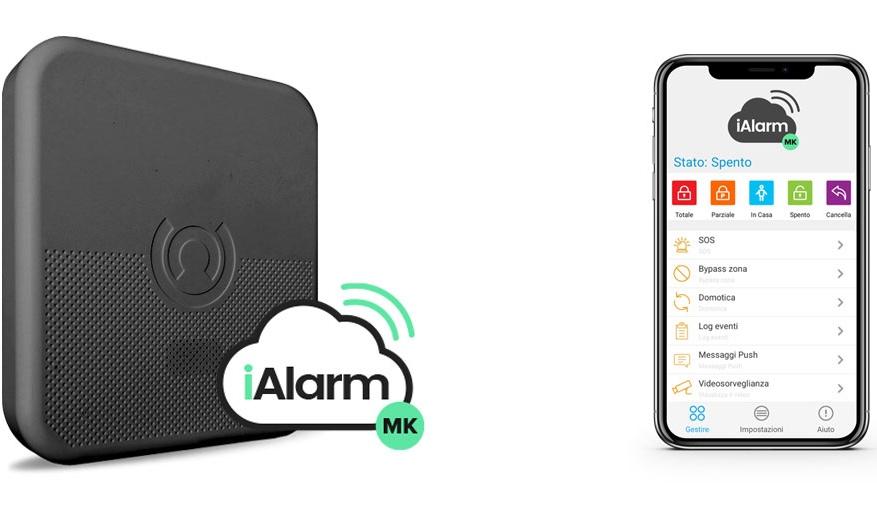 iALARM-MK home alarm - Photo source: Antifurto365