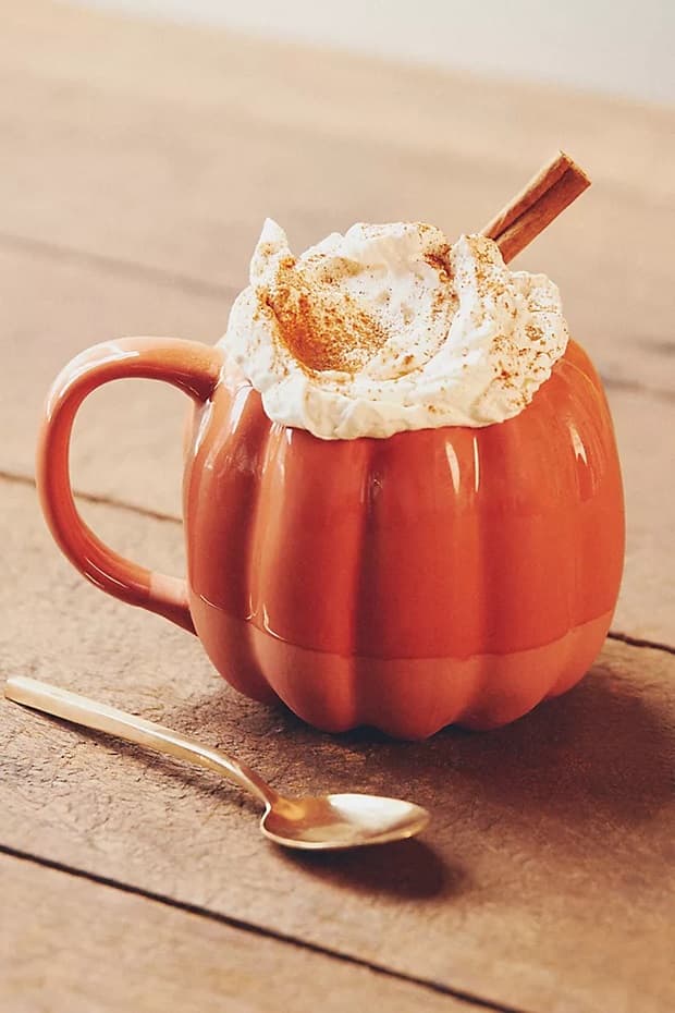 Pumpkin Cindy mug from Anthropologie