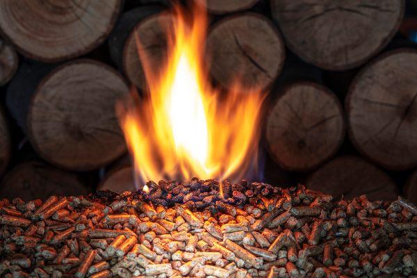 Pellet combustion - photo Getty Images