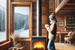 Le stufe a pellet sono molto efficienti - Foto ChatGpt