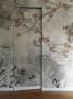 Porte filo muro decorate con carta da parati: