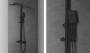 Colonna doccia Baltimora Black