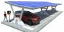 Carport fotovoltaico per auto