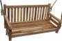 Dondolo di legno in teak