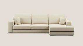 Divano ad angolo con penisola o chaise longue: le differenze