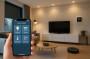 Rendering di un salotto moderno e smart