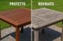 Tavolo protetto vs tavolo non protetto 