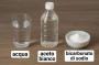 Ingredienti per pulizia tende da sole