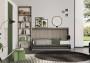 Letto singolo a scomparsa orizzontale - Hiro Clever