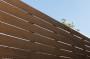 Staccionata in pvc effetto legno