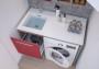 Composizione lavabo-lavatrice
