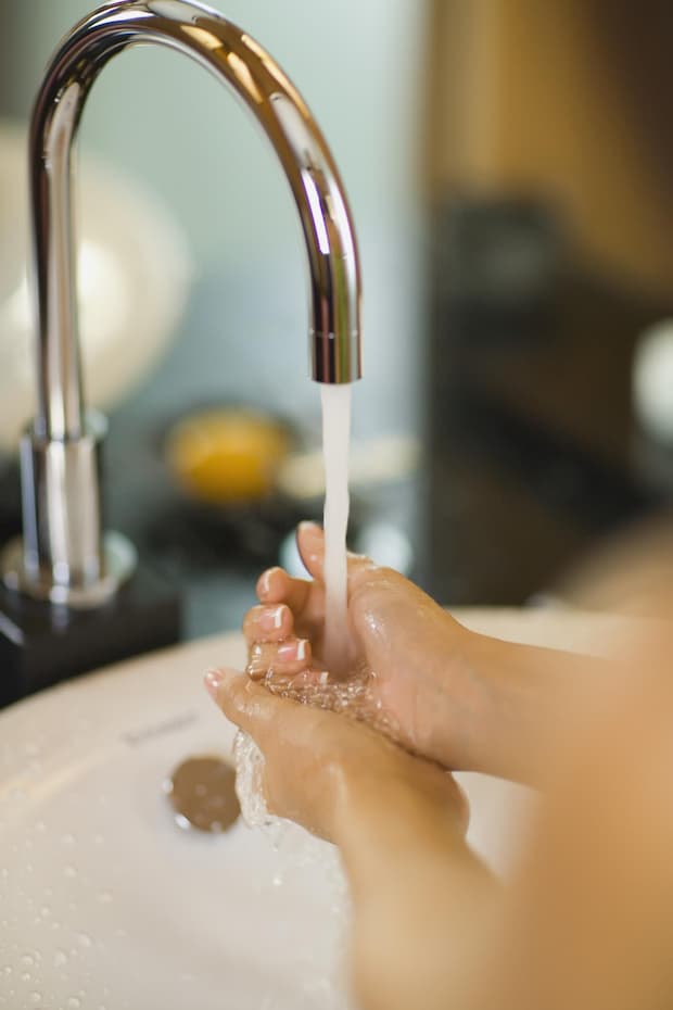 Distanza e inclinazione del getto d'acqua