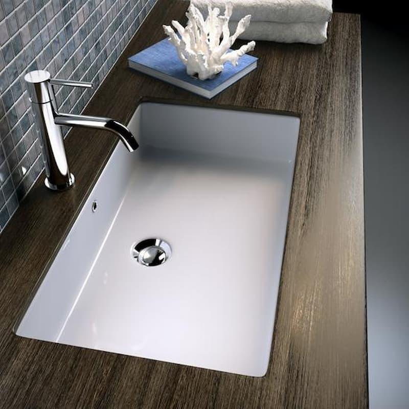 Lavabo da incasso sottopiano - foto bagno italiano