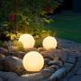 Soluzioni creative con lampade da esterno a sfera