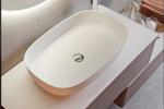 Ampio ventaglio di scelte per il mobile lavabo tra materiali colori e forme - foto mineralmarmo