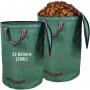 Sacco da giardinaggio da 200 litri con coperchio