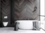 Bagno moderno con cassetta WC ad incasso 