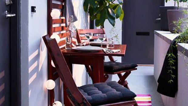 Set da balcone salvaspazio: tavoli e sedie per ambienti compatti