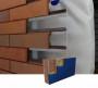 Dettaglio di una facciata ventilata - foto Rockwool