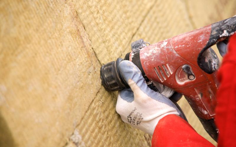 Installazione del cappotto