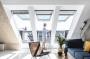 Balcone con tripla finestra 
