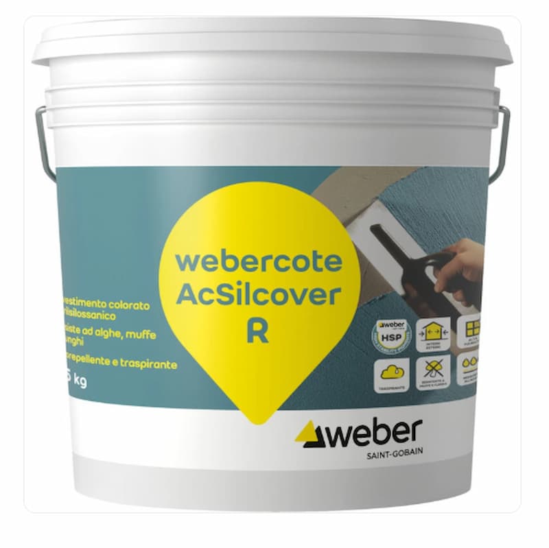 Webercote AC-Silcover R-M - foto Weber Saint-Gobain