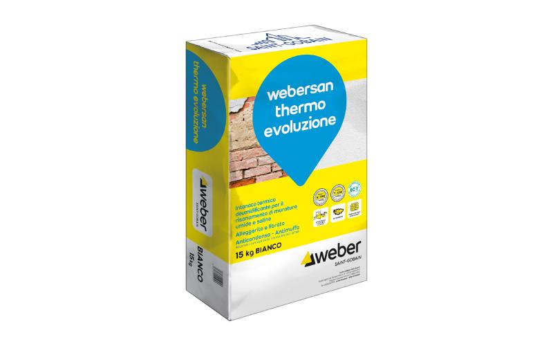 Intonaco per la deumidifcazione e l'isolamento termico di murature saline soggette ad umidità di risalita
