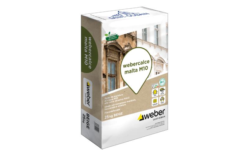 Webercalce Malta M10 per migliorare la sicurezza strutturale