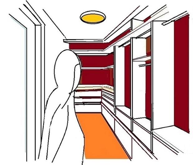 Adattare scaffali e cassettiere in cabina armadio