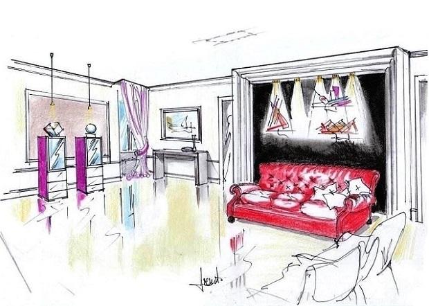 Arredo casa nuova valorizzando divano esistente - Antonio Previato Designer