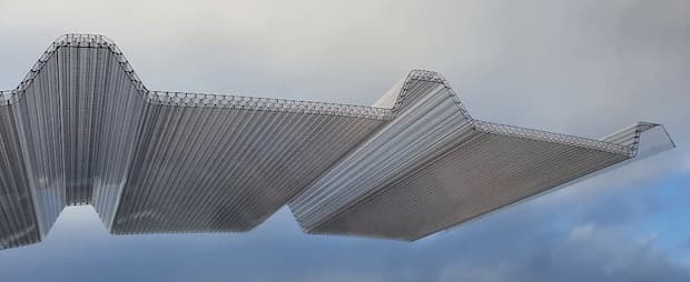 Esistono diversi modelli di coperture in policarbonato