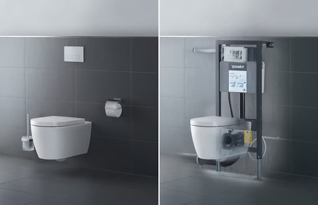 Moduli di installazione a parete per wc