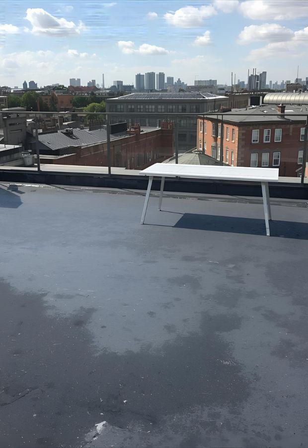 terrazzo impermeabilizzato con guaina liquida