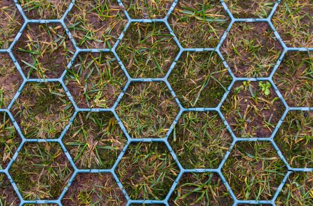 Griglie salvaprato in plastica