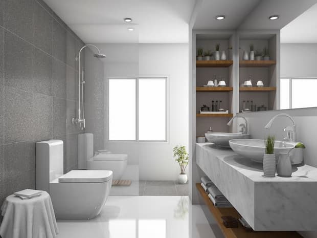 bagno stretto e lungo