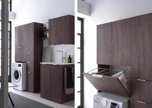 Integrare la lavanderia in bagno in modo efficiente