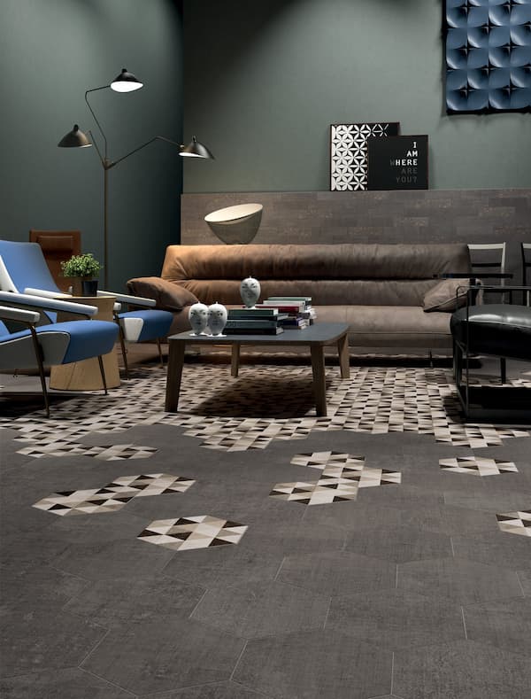 Posa a tappeto nella zona living - foto Marca Corona