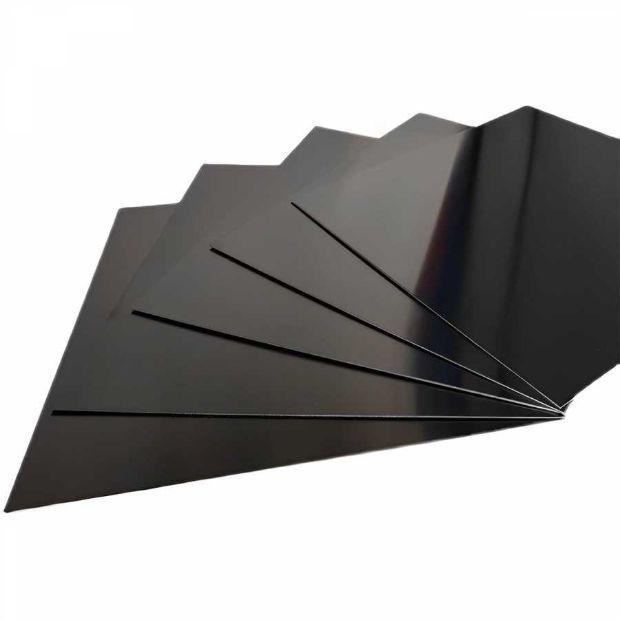Lastre in alluminio anodizzato nero