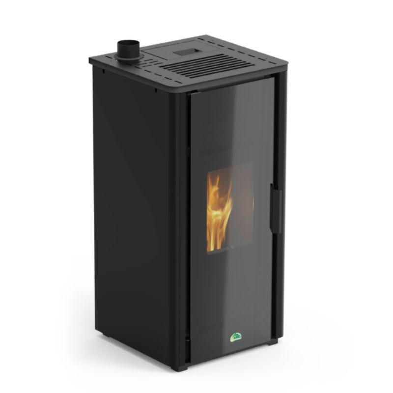 Caldaia a pellet moderna e di design