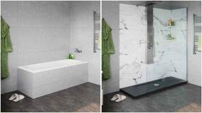 Come guadagnare spazio in bagno sostituendo la vasca con una doccia compatta