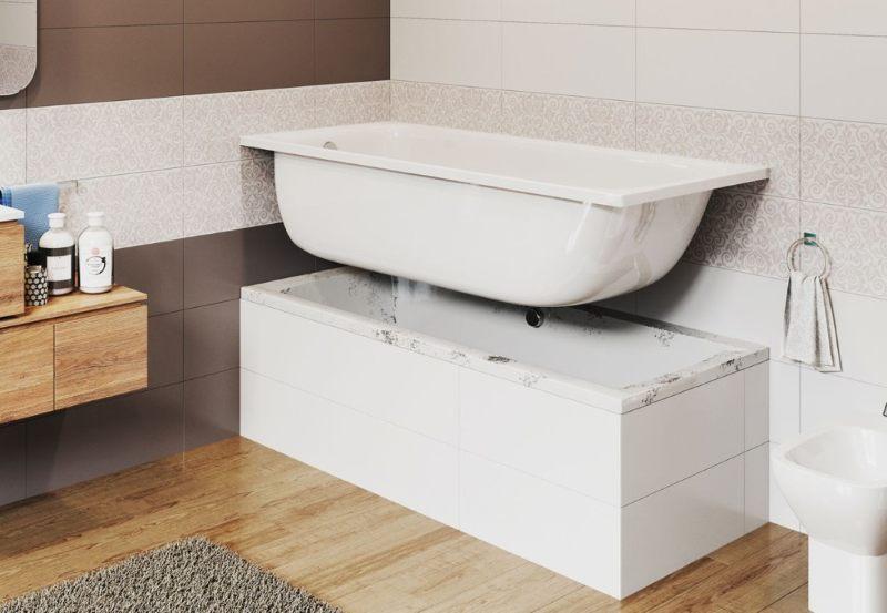 Sostituzione vecchi vasca da bagno 