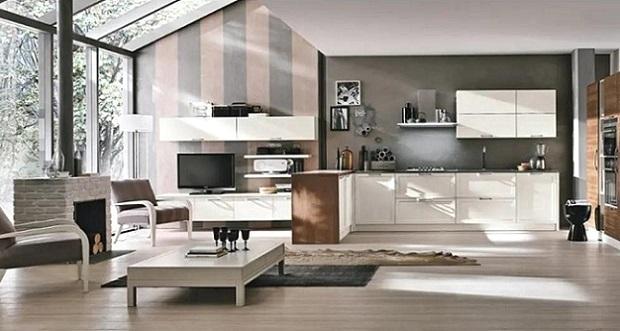 Cucina open space Melograno Le Fablier 