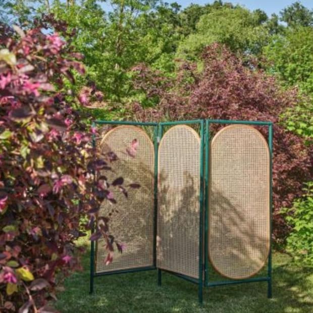 Utilizzo del paravento da esterno