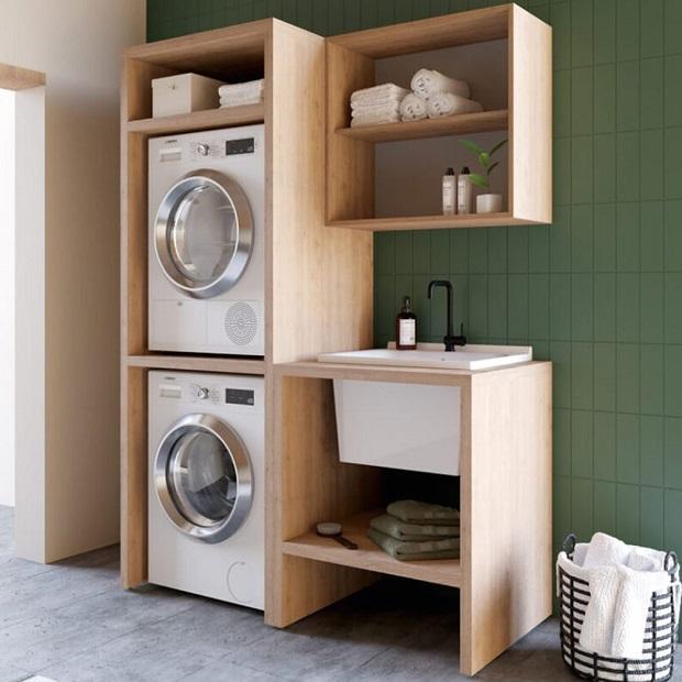 Mobile per lavatrice e asciugatrice