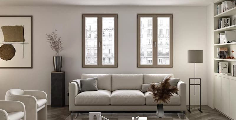 Finestra in PVC modello Konfortline