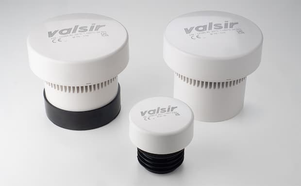 Valvole di ventilazione degli impianti di scarico