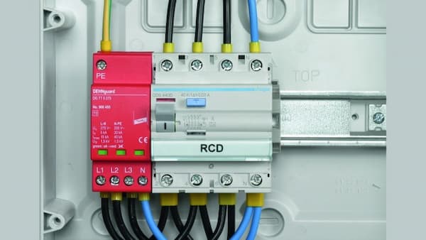 SPD all'interno del quadro elettrico