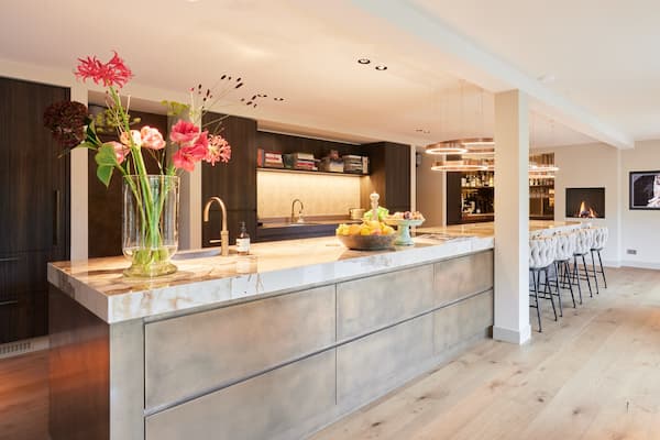 Ioni di rame per proteggere il piano di lavoro della cucina - foto VeroMetal® International BV