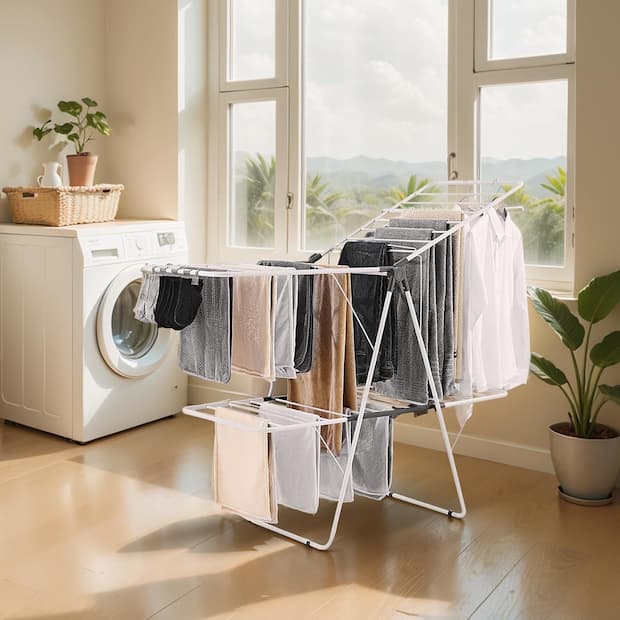 Come asciugare i panni in casa