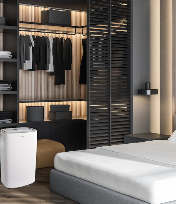 Deumidificatore silenzioso per la camera da letto - foto Argo